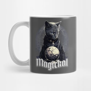 Black and White Cat Mug